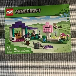 New, LEGO Minecraft Animal Sanctuary Playset